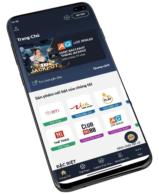 Giao diện điện thoại và máy tính hiển thị trang cá cược Hot51 link mới